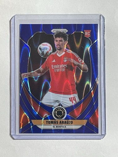 Tomas Araujo 2025 Panini Prizm Club World Cup Blu Sismico /275