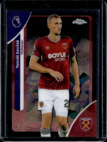 Tomas Soucek 2026 Topps Chrome Sapphire Black Refractor /10