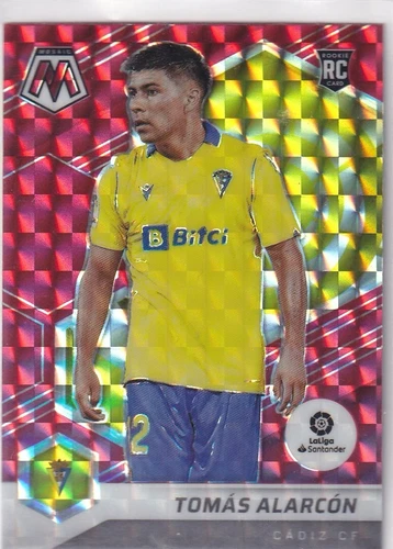 Tomás Alarcón 2021 Panini Mosaic Red Mosaic Prizm