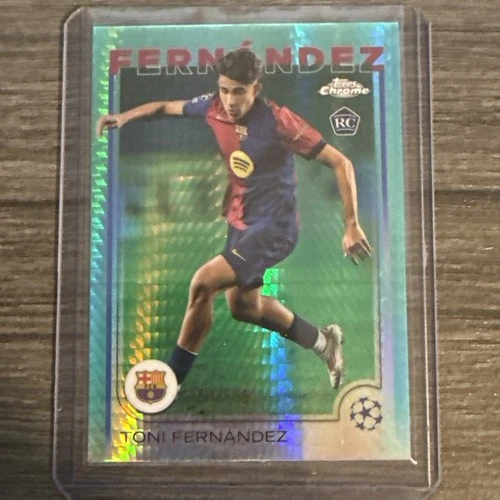 Toni Fernandez 2024 Topps Chrome Aqua Prism Refractor /199