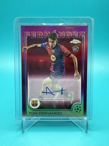 Toni Fernandez 2024 Topps Chrome Magenta Refractor /75