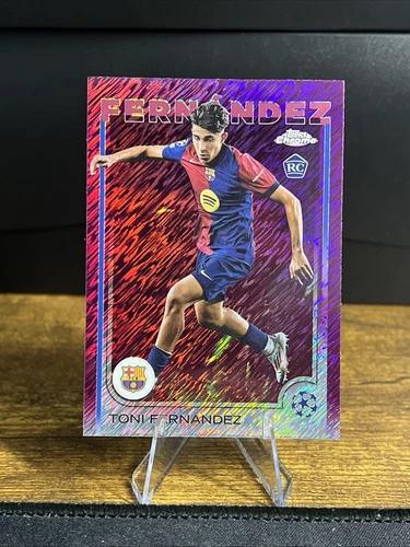 Toni Fernandez 2024 Topps Chrome Magenta Shimmer