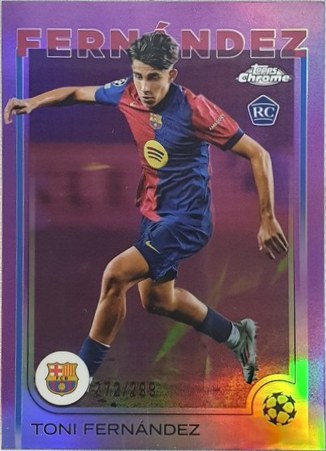 Toni Fernandez 2024 Topps Chrome Parallel /299