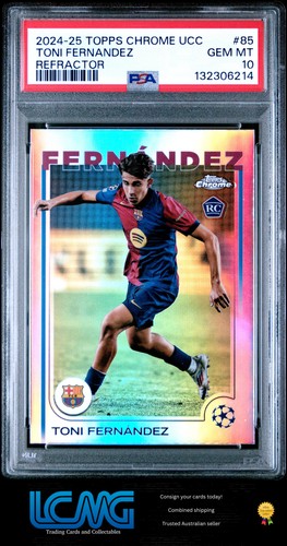 Toni Fernandez 2024 Topps Chrome Refractor