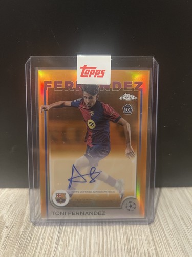 Toni Fernandez 2024 Topps Chrome UEFA /25