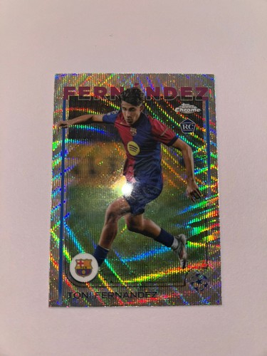 Toni Fernandez 2024 Topps Chrome UEFA Club Competitions Refractor