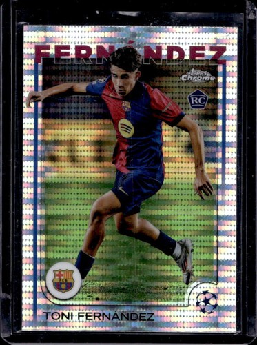 Toni Fernandez 2024 Topps Chrome UEFA Pulsar Refractor #85