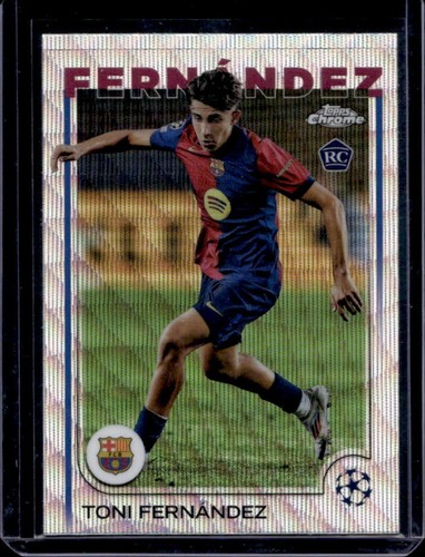 Toni Fernandez 2024 Topps Chrome Wave Refractor