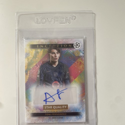 Toni Fernandez 2025 Topps Inception