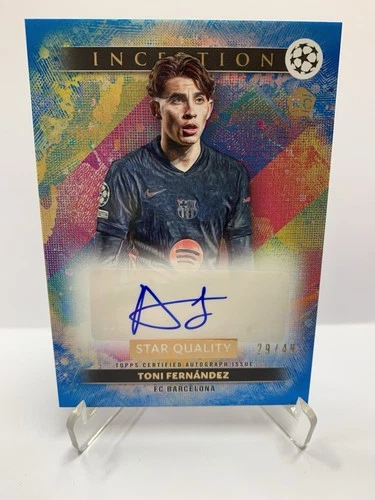 Toni Fernandez 2025 Topps Inception /49