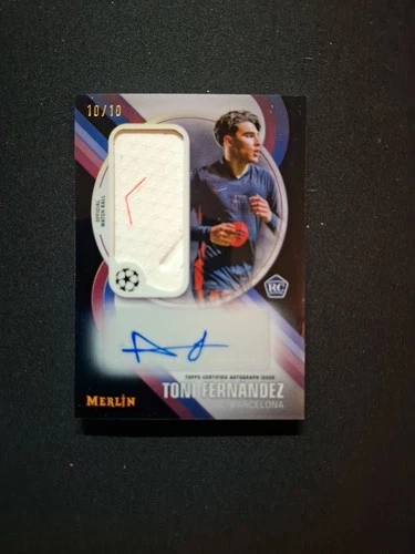 Toni Fernandez 2025 Topps Merlin Chrome /10
