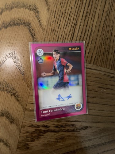 Toni Fernandez 2024 Topps Merlin Chrome /125