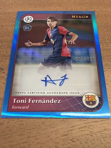 Toni Fernandez 2025 Topps Merlin Chrome /150