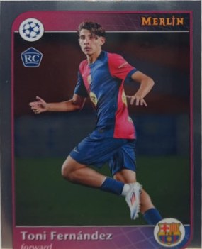 Toni Fernandez 2024 Topps Merlin Chrome #35