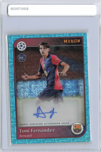 Toni Fernandez 2025 Topps Merlin Chrome /75