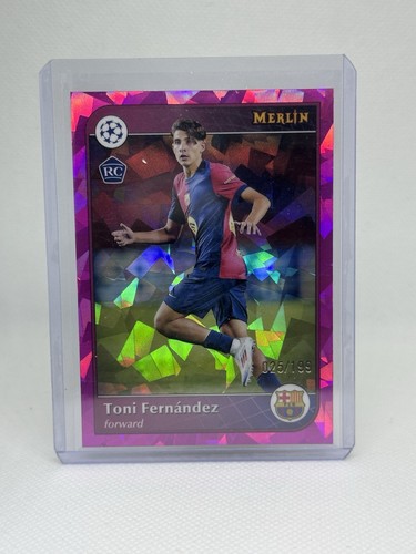 Toni Fernandez 2024 Topps Merlin Chrome Pink Atomic Refractor /199