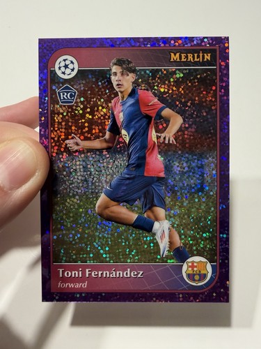 Toni Fernandez 2024 Topps Merlin Chrome Purple /15