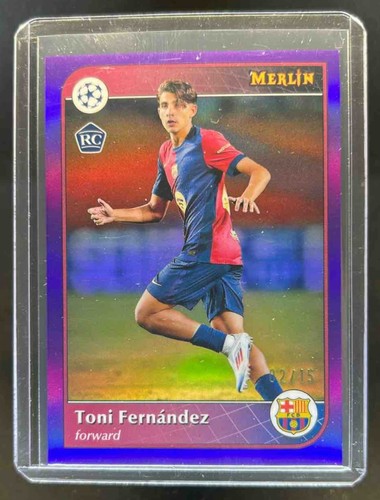 Toni Fernandez 2024 Topps Merlin Chrome Purple Refractor /15