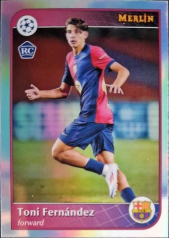Toni Fernandez 2024 Topps Merlin Chrome Refractor