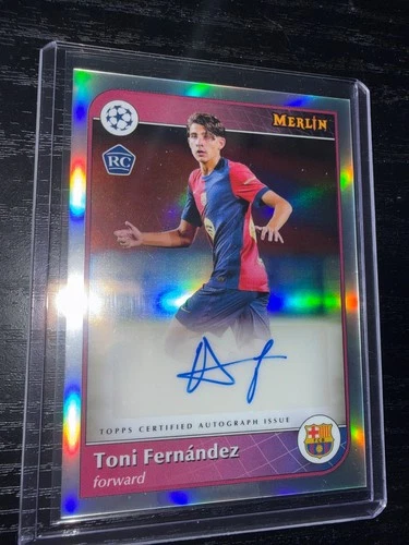 Toni Fernandez 2025 Topps Merlin Chrome Refractor