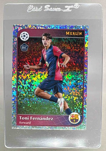 Toni Fernandez 2024 Topps Merlin Chrome Speckle Refractor