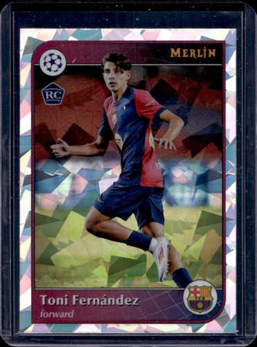 Toni Fernandez 2024 Topps Merlin Chrome UEFA Atomic Refractor #35