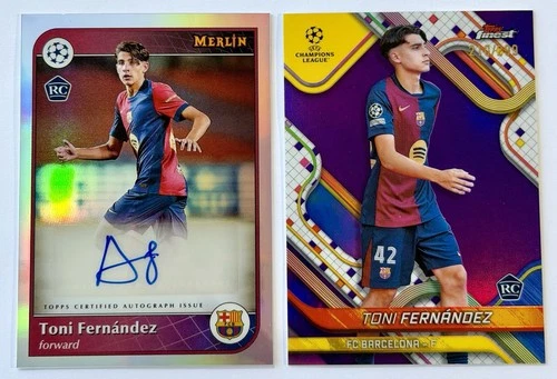 Toni Fernandez 2024 Topps Merlin Prizm