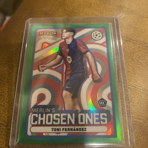 Toni Fernandez 2025 Topps Merlin UEFA Verde /99