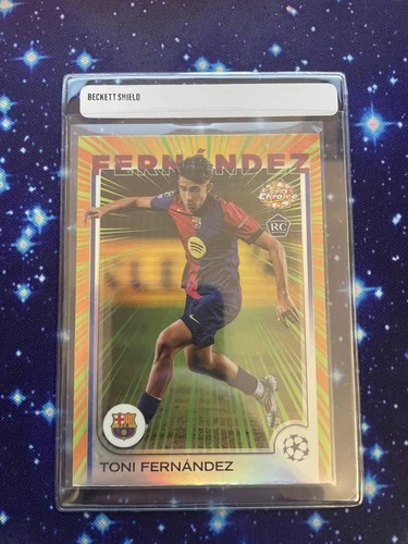 Toni Fernández 2025 Topps Chrome