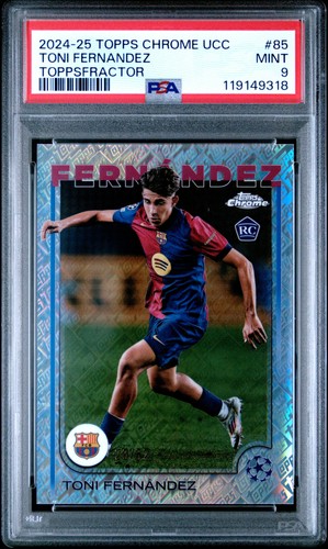 Toni Fernández 2024 Topps Chrome UEFA Club Competitions /52