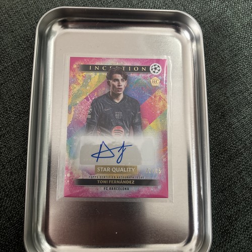 Toni Fernández 2024 Topps Inception 02/75
