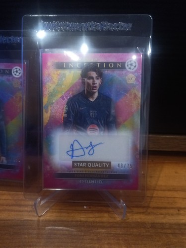 Toni Fernández 2024 Topps Inception /75