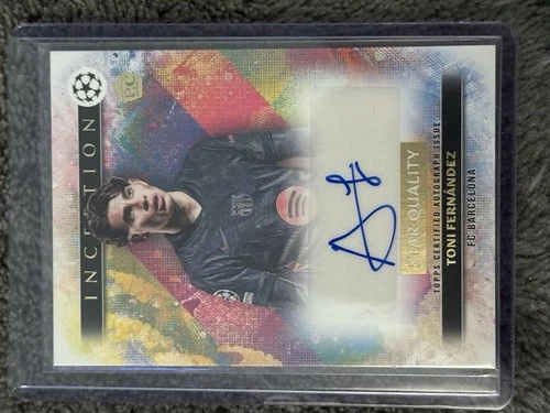Toni Fernández 2024 Topps Inception