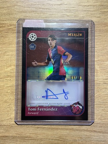 Toni Fernández 2024 Topps Merlin Chrome /10
