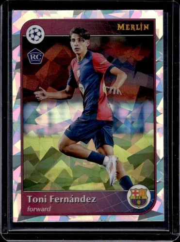 Toni Fernández 2024 Topps Merlin Chrome Atomic Refractor #35