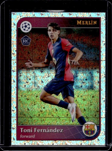 Toni Fernández 2024 Topps Merlin Chrome Diamond Refractor #35