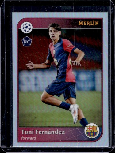 Toni Fernández 2024 Topps Merlin Chrome Refractor #35