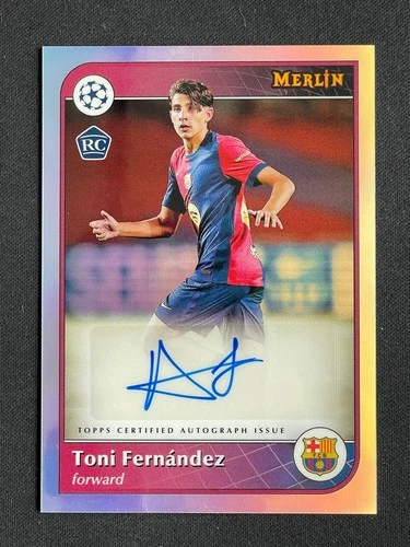 Toni Fernández 2024 Topps Merlin Chrome Silver