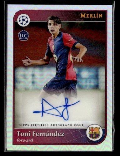 Toni Fernández 2024 Panini Merlin UEFA Club Competitions