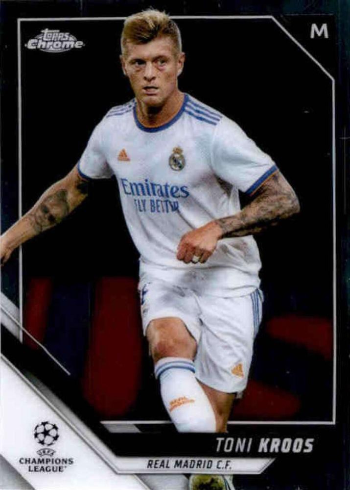 Toni Kroos 2021 Topps Chrome UCC 8