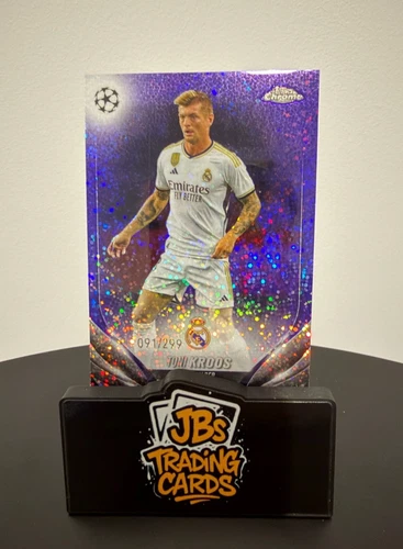 Toni Kroos 2023 Topps Chrome Violet Speckle /299