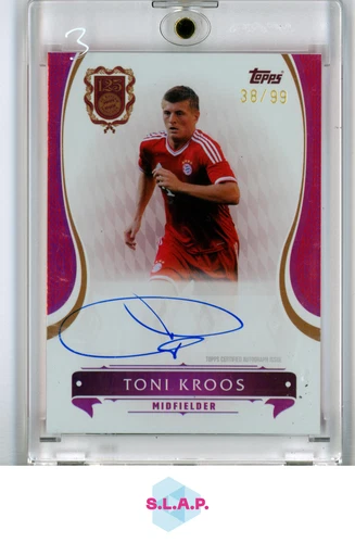 Toni Kroos 2025 Topps FC Bayern 125 Years Anniversary 38/99