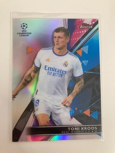 Toni Kroos 2022 Topps Finest Refractor