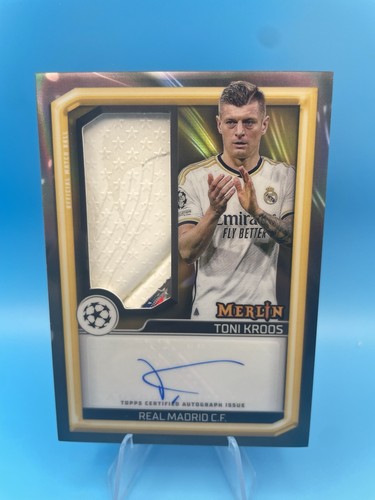 Toni Kroos 2023 Topps Merlin Chrome