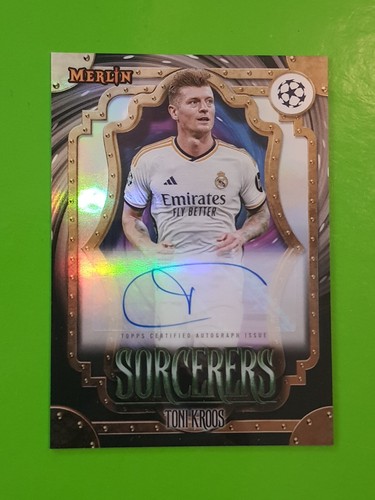 Toni Kroos 2023 Topps Merlin Chrome