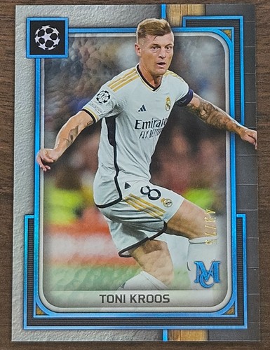 Toni Kroos 2023 Topps Museum Collection Sapphire /75