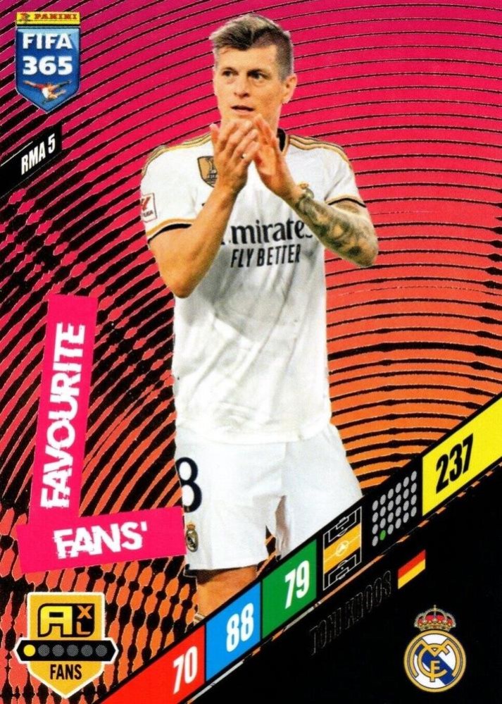 Toni Kroos 2024 Panini Adrenalyn XL FIFA 365