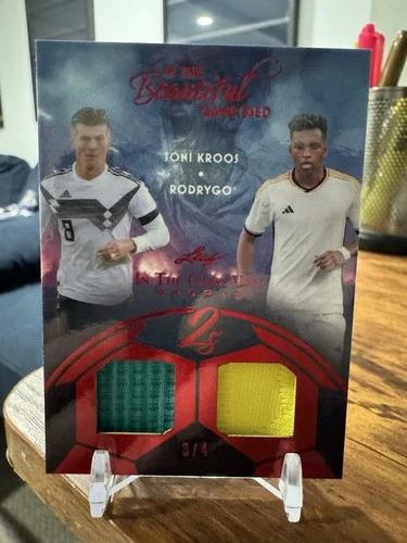 Toni Kroos / Rodrygo 2025 Leaf In The Game Used /4