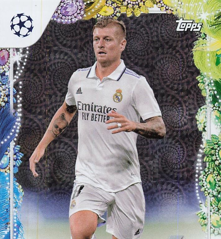 Toni Kroos 2022 Topps UEFA Club Competitions Carnaval Edition