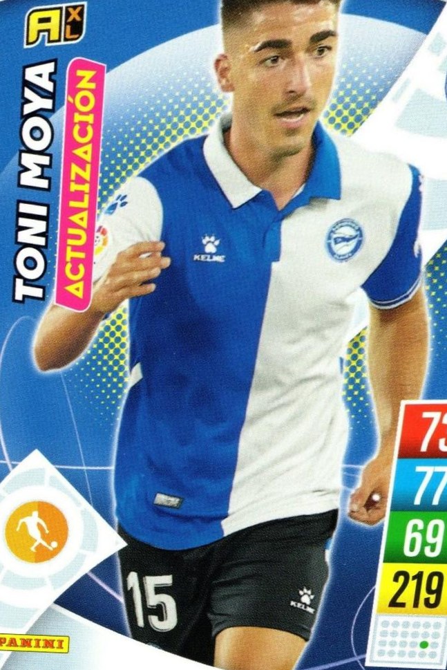 Toni Moya 2021 Panini Adrenalyn XL La Liga